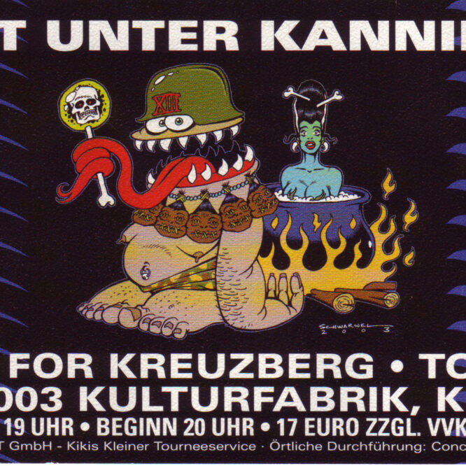 04.03.2003 – Nackt unter Kannibalen @Krefeld/Kulturfabrik