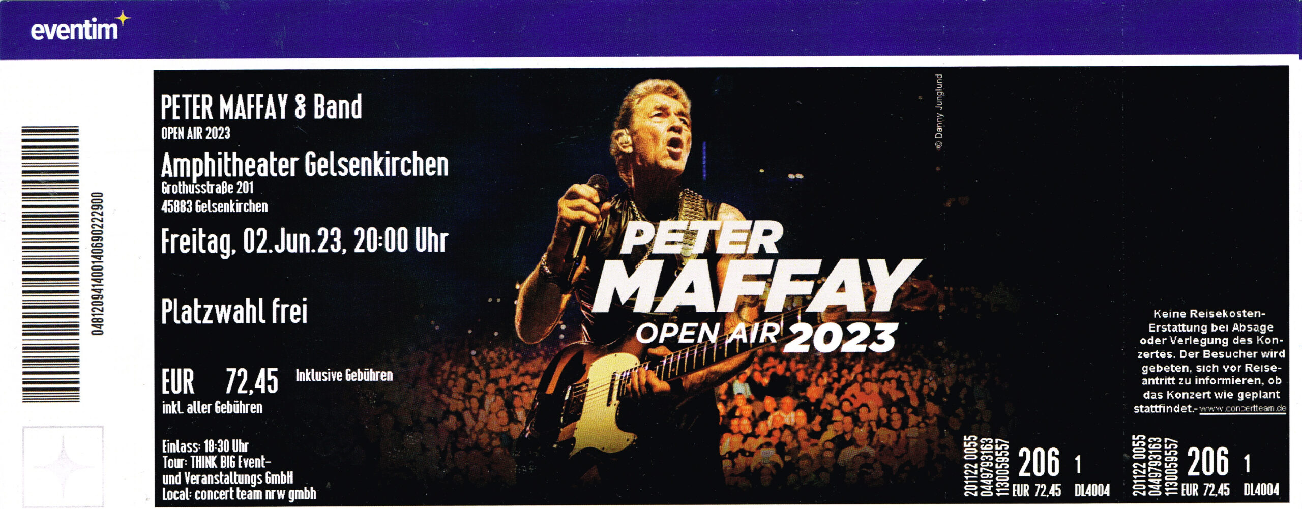 02.06.2023 – Peter Maffay @Gelsenkirchen/Amphitheater