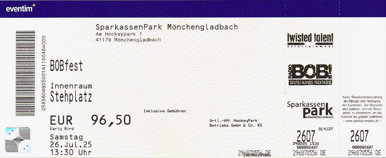 26.07.2025 - BOBfest @Mönchengladbach/SparkassenPark